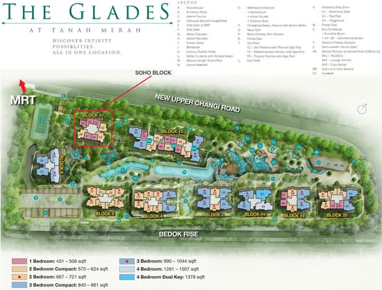 The Glades - Site Plan