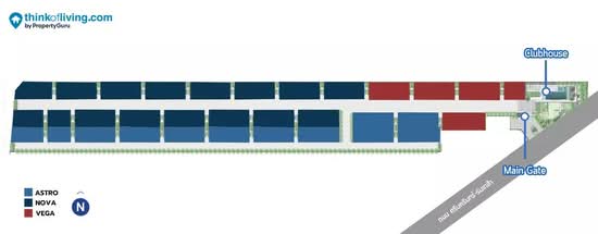 Nue Verse Krungthep Kreetha - Site Plan
