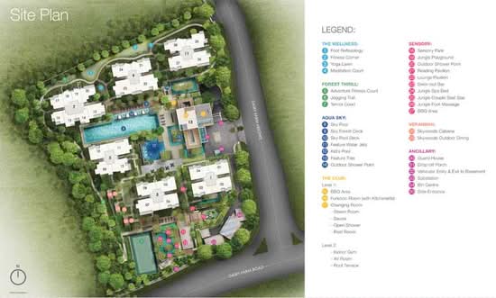 The Skywoods - Site Plan