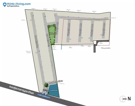 PYVE Ramintra-Wongwaen : พีเว่ รามอินทรา-วงแหวน - Site Plan