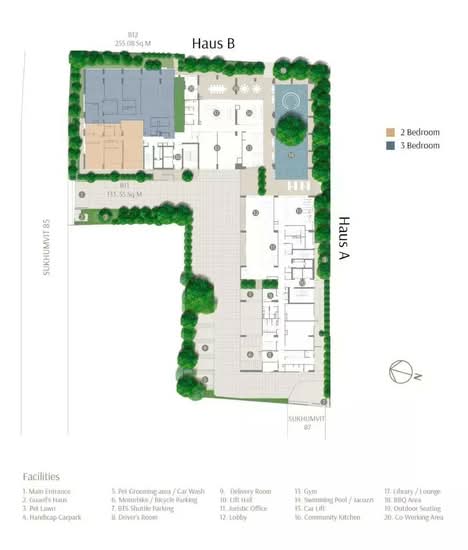 Park 85 Residences : พาร์ค 85 เรสซิเดนเซส - Site Plan