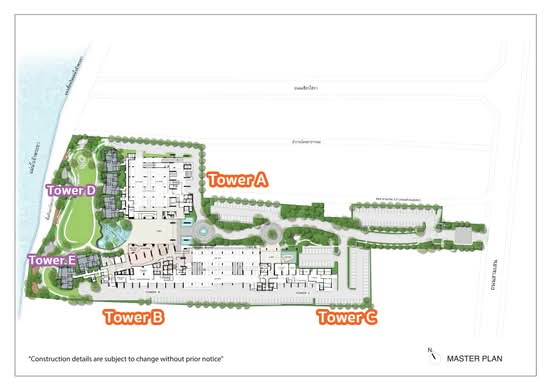 Wanvayla Na Chaophraya - Site Plan