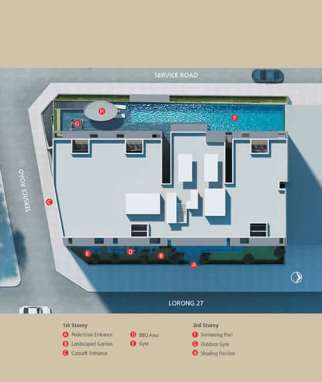 The Centren - Site Plan