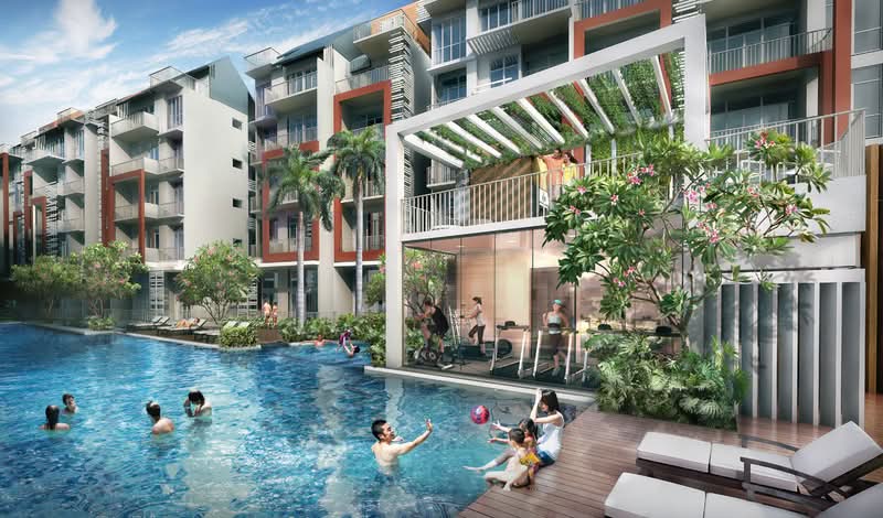 The Creek @ Bukit, 17 Toh Tuck Road, 3 Bedrooms, 969 sqft, Condominium For Rent, by Sean Low JT, 21031753 - Clubhouse and 50m Swimming Pool - PropertyGuru.com.sg