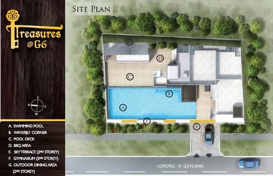 Treasures @ G6 - Site Plan
