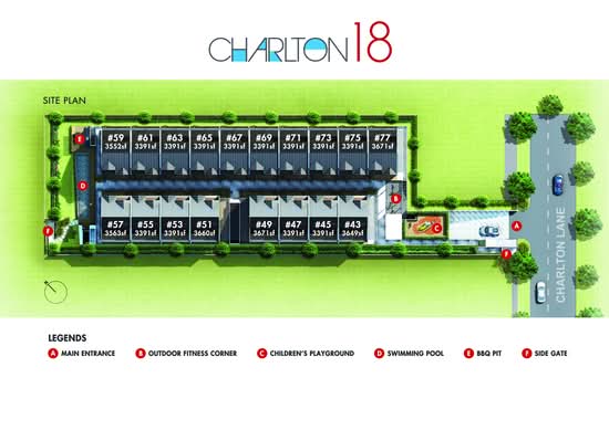 Charlton 18 - Site Plan