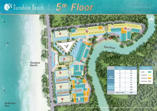 Sunshine Beach Resort &amp; Residences - Site Plan