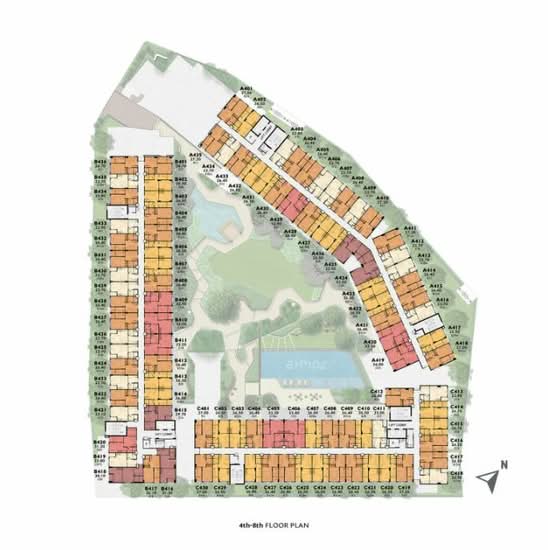 Atmoz Portrait Srisaman - Site Plan
