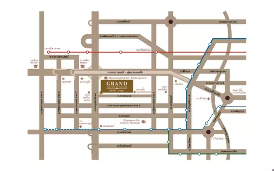 Grand Bangkok Boulevard Pinklao-Kanchana - Site Plan