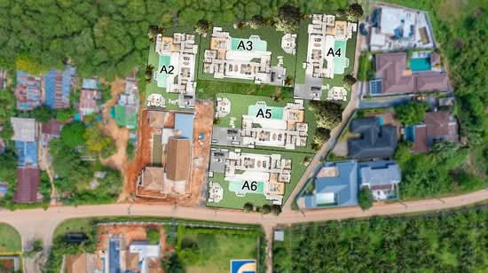 Avana Luxury Villa - เอวานา ลักชัวรี วิลล่า - Site Plan