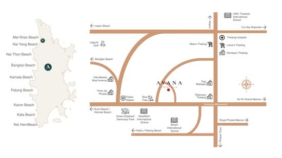 Avana Luxury Villa - เอวานา ลักชัวรี วิลล่า - Site Plan