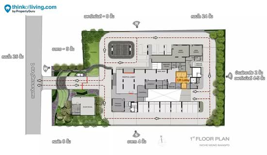 Niche Mono Bangpo : นิช โมโน บางโพ - Site Plan