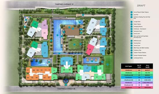 The Santorini - Site Plan