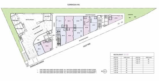 The Rise @ Oxley - Residences - Site Plan