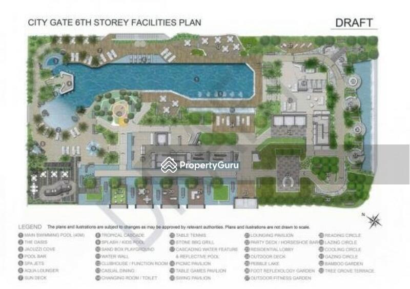 City Gate Apartment located at Beach Road / Bugis / Rochor PropertyGuru Singapore