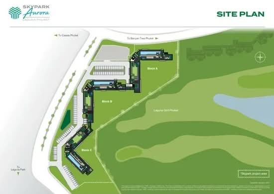 Skypark Aurora Laguna - Site Plan