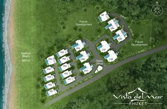 Vista Del Mar : วิสต้า เดล มา - Site Plan