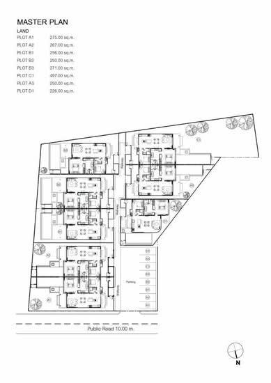 Saturdays Villas - Site Plan