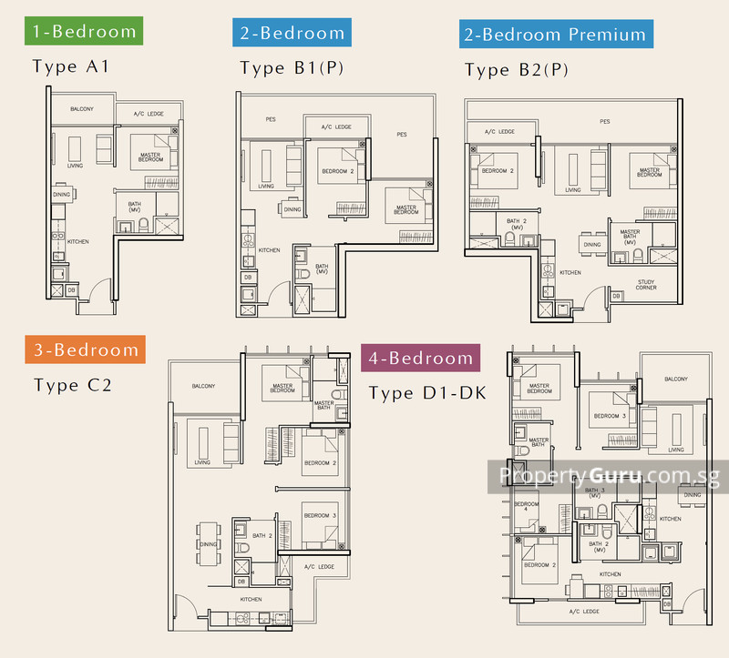 Tre Residences Condo Details in Eunos / Geylang / Paya