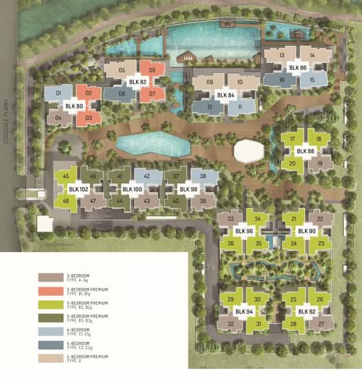 The Terrace - Site Plan