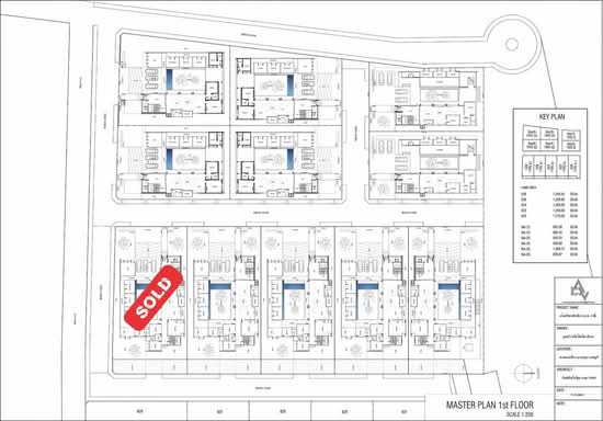 The Prestige at Siam Royal View - Site Plan