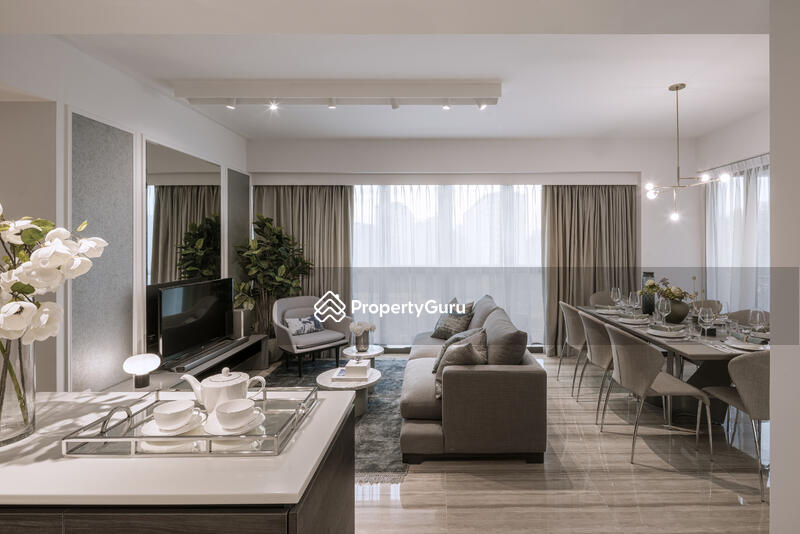 5-Bedroom Deluxe Unit - Living Room