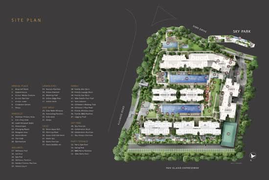 Sims Urban Oasis - Site Plan