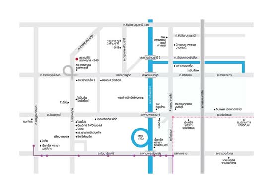 Saransiri Ratchapruek 346 - Site Plan