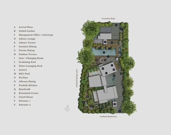 3 Orchard By-The-Park - Site Plan