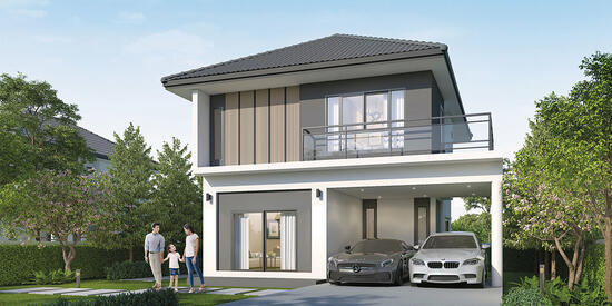 For Rent - CPN Ville 2 Wongwaen-Lamlukka Klong 7, Pathum Thani