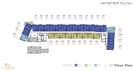 VIP Venus Karon - Site Plan