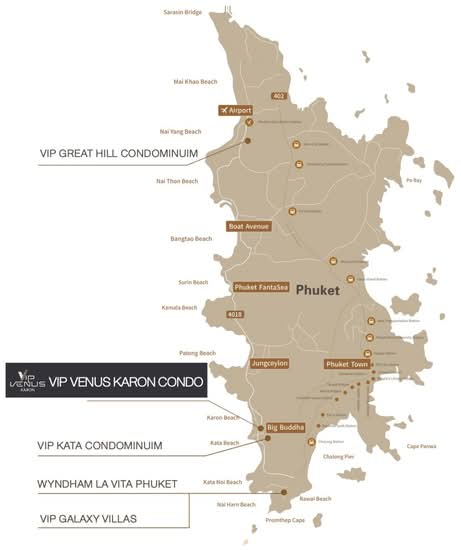 VIP Venus Karon - Site Plan