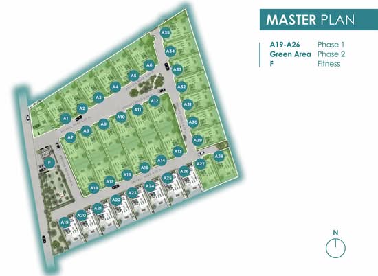 Larimar Villas - Site Plan