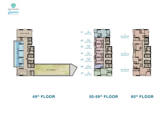 SKYPARK Lucean Jomtien Pattaya - Site Plan