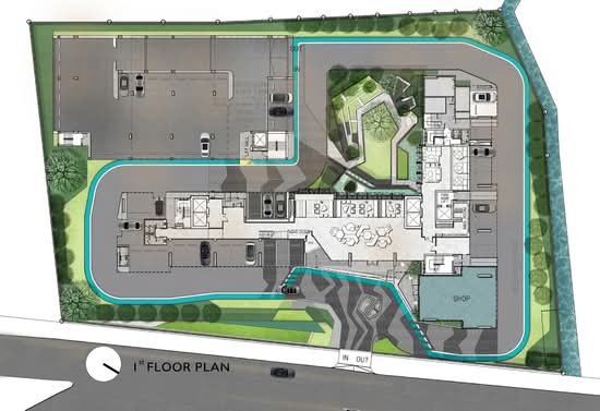 The Origin E22 Station : ดิ ออริจิ้น อี 22 สเตชั่น - Site Plan