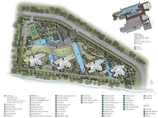 Principal Garden - Site Plan