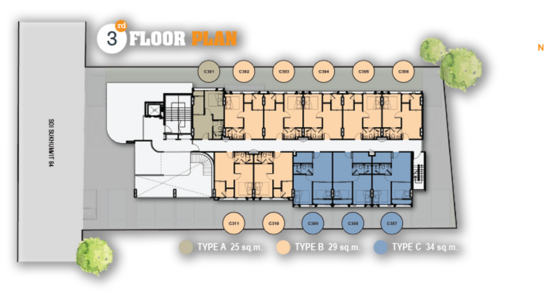 The Coopers Sukhumvit 64 - Site Plan