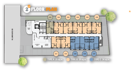 The Coopers Sukhumvit 64 - Site Plan
