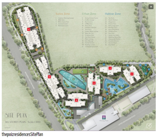The Poiz Residences - Site Plan