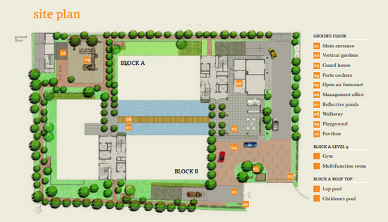 Dedaun Condominium - Site Plan - iProperty.com.my