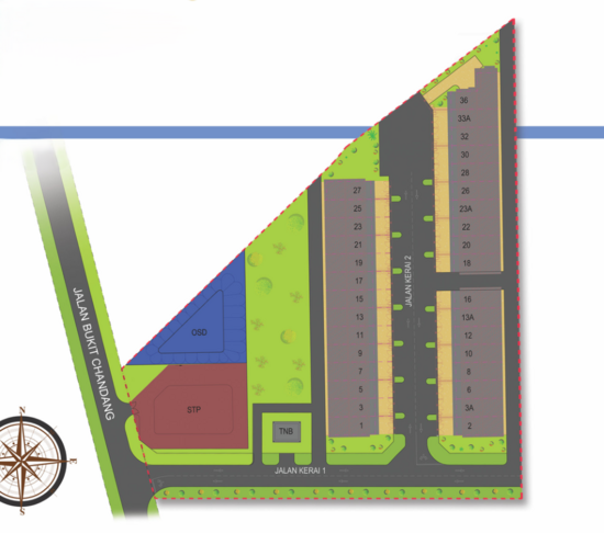 TAMAN BUKIT CHANDANG - Site Plan - iProperty.com.my