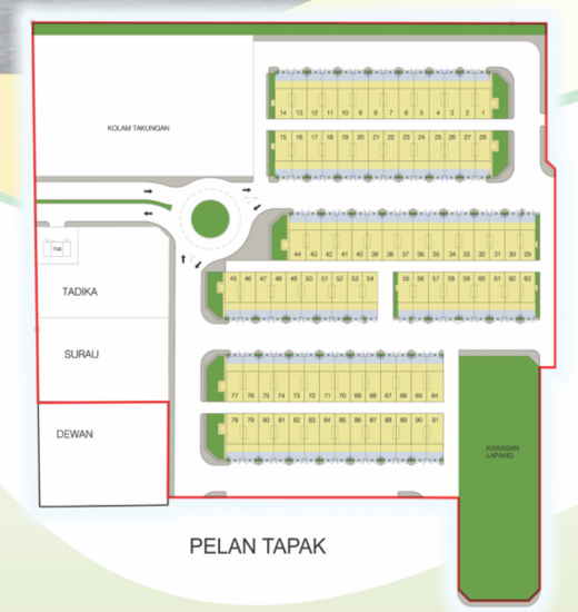TAMAN SAFFRON - Site Plan - iProperty.com.my