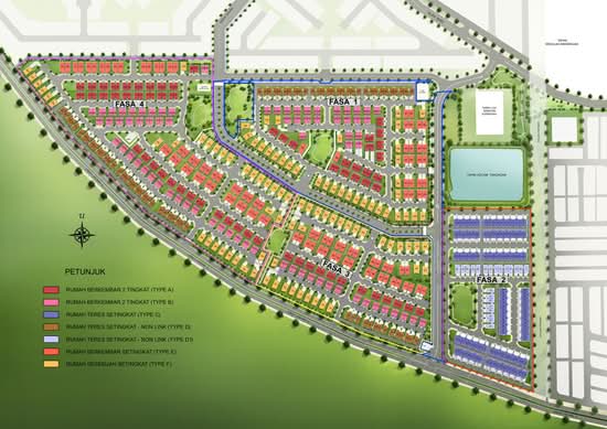 Villa Natura - Site Plan - iProperty.com.my