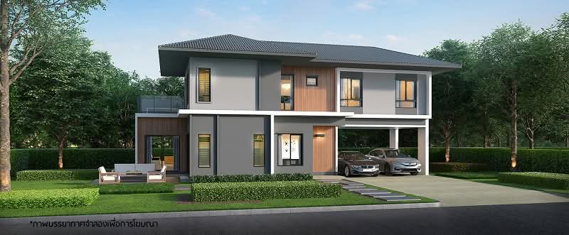 Siam High Ville-Wongwean Thanya, Pathum Thani, Khlong Si, Khlong Luang, Pathum Thani, 3 Bedrooms, 155 sqm, Single Detached House For Sale, by Connex Property, 500225145 - DDproperty.com