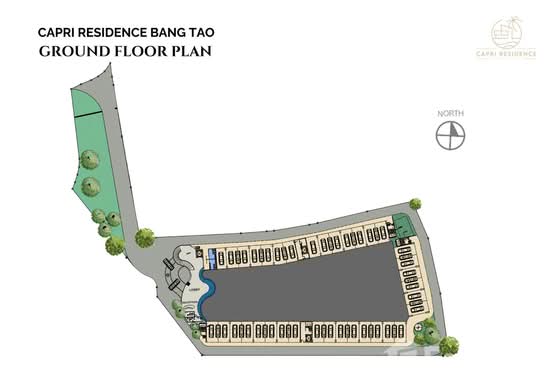 Capri Residences Bangtao : คาพรี เรสซิเด้น บางเทา - Site Plan