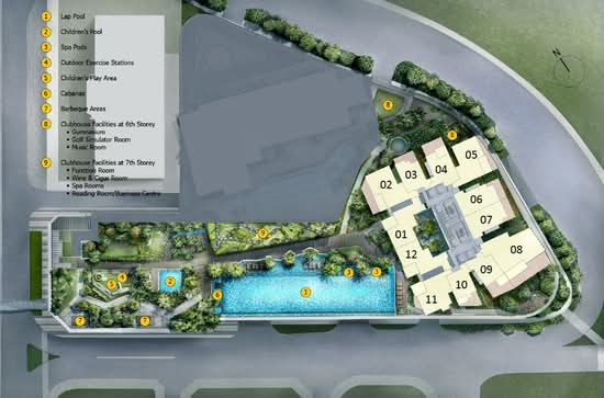 Cairnhill Nine - Site Plan
