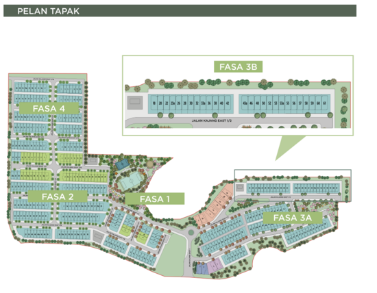 KAJANG EAST - PRECINCT 1 (FASA 3B) - Site Plan - iProperty.com.my