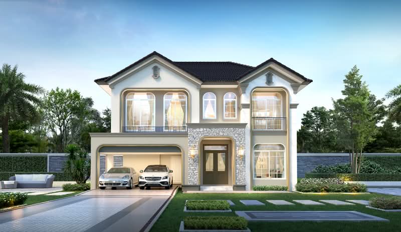 Grandio Bangna KM.5 : แกรนดิโอ บางนา กม.5, Samut Prakan, ถนนบัวนครินทร์, Bang Kaeo, Bang Plee, Samut Prakan, 4 Bedrooms, 320 sqm, Single Detached House For Rent, by Nicha Peerakittikul, 60141905 - DDproperty.com