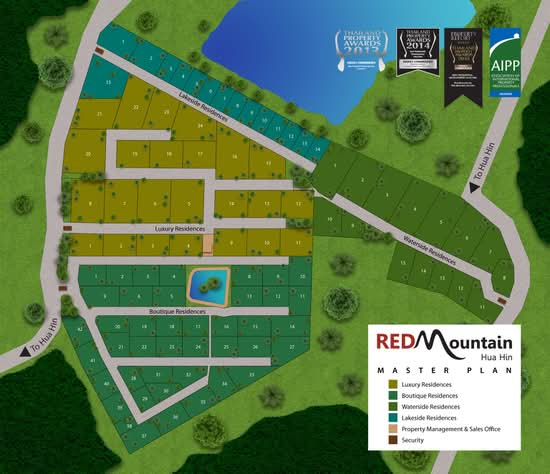 Waterside Residences by Red Mountain - Site Plan