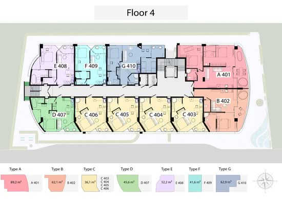 California Rawai : แคลิฟอร์เนีย ราไวย์ - Site Plan